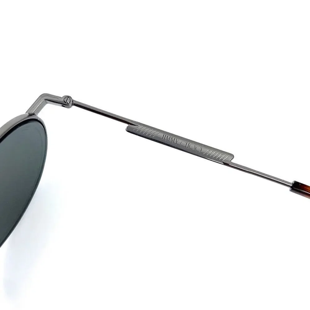 New, JIMMY CHOO Sunglasses EDDY/S EKPQT Black 66/04/150 Authentic